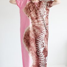 Oversize sukienka z bawełny