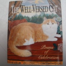 poems   of celebration  the well   - versed cat pięknie wydana miniaturowa książeczka ciekawie  ilustrowana 127 stron runnig Press  1993