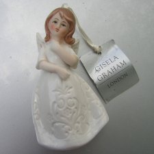 gisela Graham porcelanowa figurka do   kolekcji  na szczęście na prezent