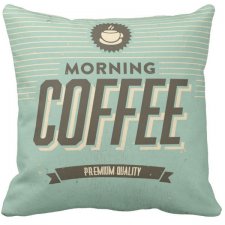 Poduszka dekoracyjna kawa Morning Coffee pod-6546