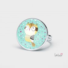 Pierścionek LOVE OWL