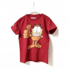 Reserved kids t-shirt Garfield bordowa 164 cm 13-14 lat