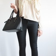 Lekki Sweterek vintage Oversize Vero Moda