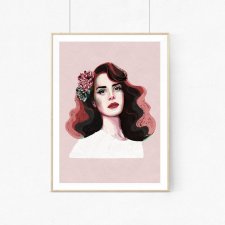 Lana Del Rey A2 |  art giclee print |