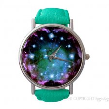 Nebula - zegarek z dużą tarczką - Egginegg