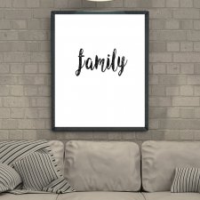 Plakat A4 family