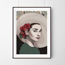 Audrey Hepburn | llustration art | A2