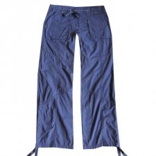 Marks & Spencer Niebieskie Spodnie Bojówki L XL
