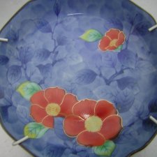 Floral Fantasy Japan sygnowana  porcelanowa miseczka