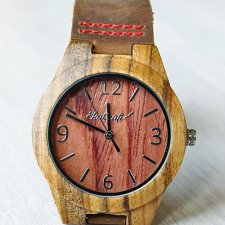 Damski drewniany zegarek TECTONA SANDAL WOOD women