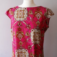 Sukienka Dunnes z orientalnym printem