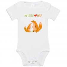 body dla dziecka. liski - my little foxy