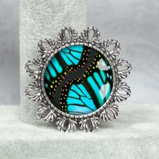 skrzydła motyla - stylowa broszka