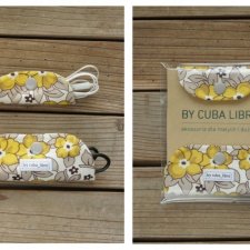 2 uchwyty na kabelki  - Kwiaty żółte