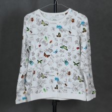 Bluza dresowa w motyle