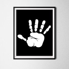 Plakat A2 dłoń