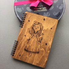 Drewniany notatnik Angel- Breidon