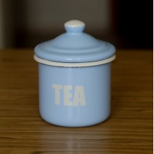 pojemnik na herbatę emaliowany