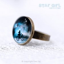Star Girl i rower, romantyczny pierścionek