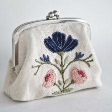 Poppies/small bunch - mini purse