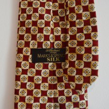 Jedwabny krawat Marks&Spencer