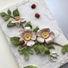 Rose Botanical - Ladybind ❀ڿڰۣ❀ Płaskorzeźba
