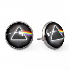 Pink Floyd - kolczyki sztyfty - Egginegg