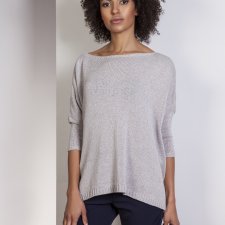 Sweter oversize szary 36/38 NOWY