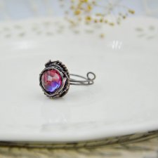 Aurora purple  -  pierścionek