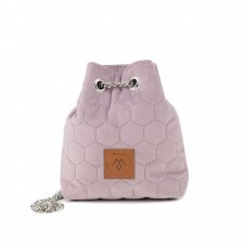 Mała torebka Mili Glam Bag - pudrowy różowy