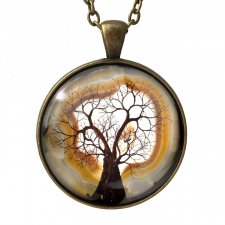 Drzewo życia - duży medalion z łańcuszkiem - Egginegg