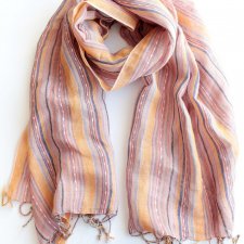 EXCLUSIVE new scarf linen cotton