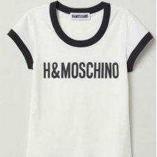 t-shirt (nowy) moschino H&M XS