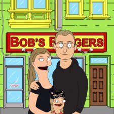 Bobs burgers portret dla par, portret rodzinny, portret personalizowany