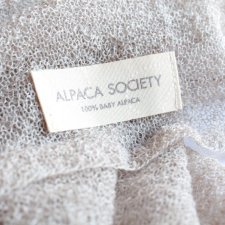 100% BABY ALPACA exclusive scarf