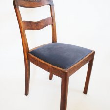 Krzesło vintage Retro Granat