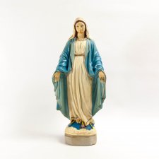 Stara duża figura Matki Boskiej