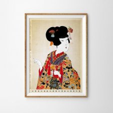 Plakat gejsza Japonia 40x50 cm