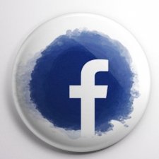 Przypinka Logo Facebook