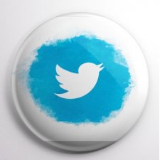 Przypinka Logo Tweeter