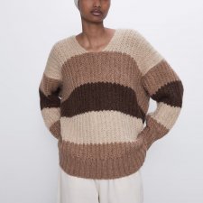 Zara nowy sweter oversize M