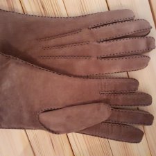 zamszowe rękawiczki M