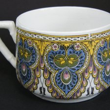 Ceramiczna filiżanka orientalne wzory