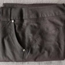 Eleganckie spodnie brązowe, Reserved rozm. S
