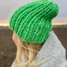 zielona czapka