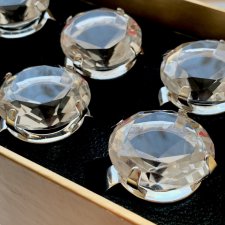 Diamond Napkin Rings 6 szt. ❀ڿڰۣ❀  Serwetniki dla sześciu osób