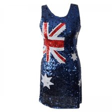 Cekinowa sukienka impreza w Australii