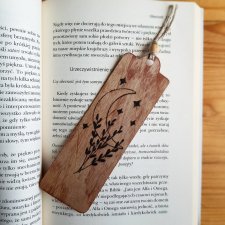 Drewniana zakładka do książki