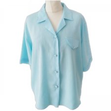 Vintage błękitna bluzka