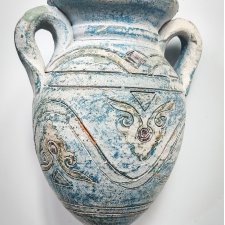 Ceramiczna Amforka w greckim stylu